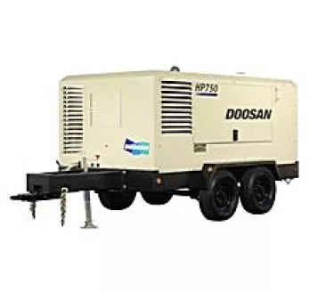 Compresor de aire remolcable, 750 – 795 CFM, alta presión, a diésel